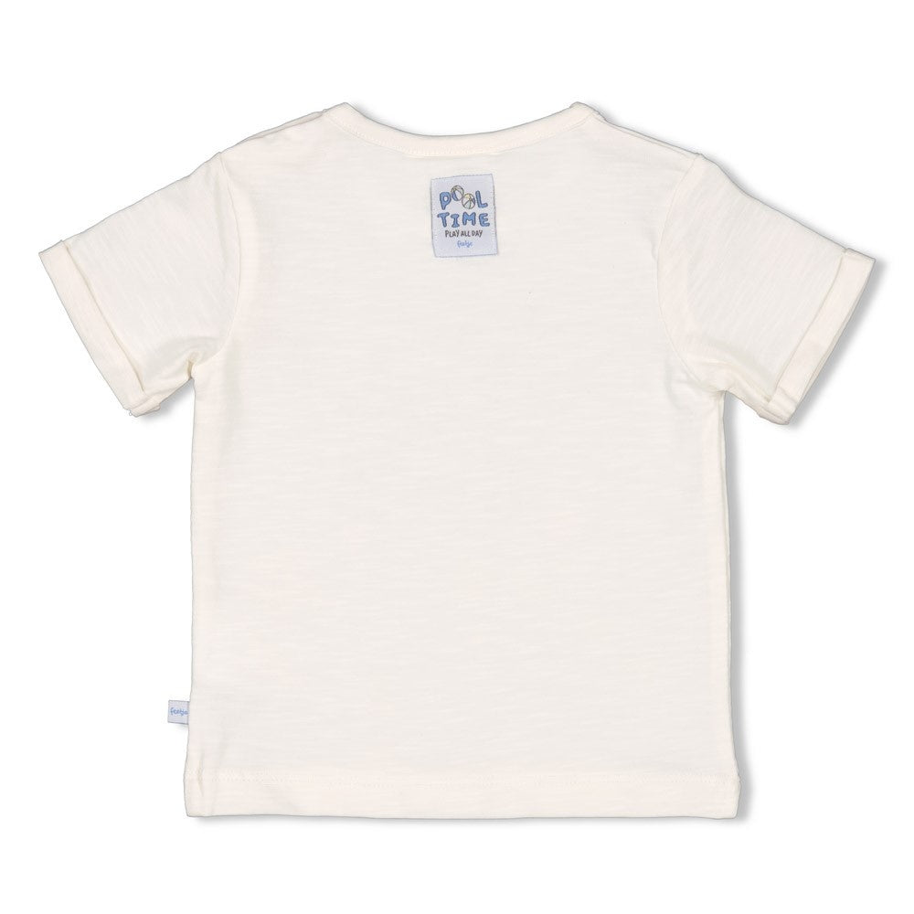 T-Shirt Offwhite - Poolzeit