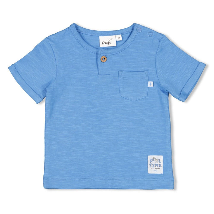 T-Shirt Blau - Pool Time