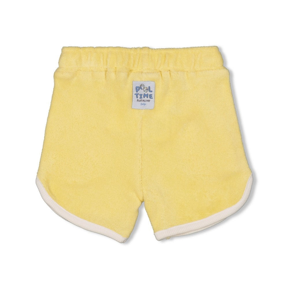 Kurzes Frottee Lemon - Poolzeit