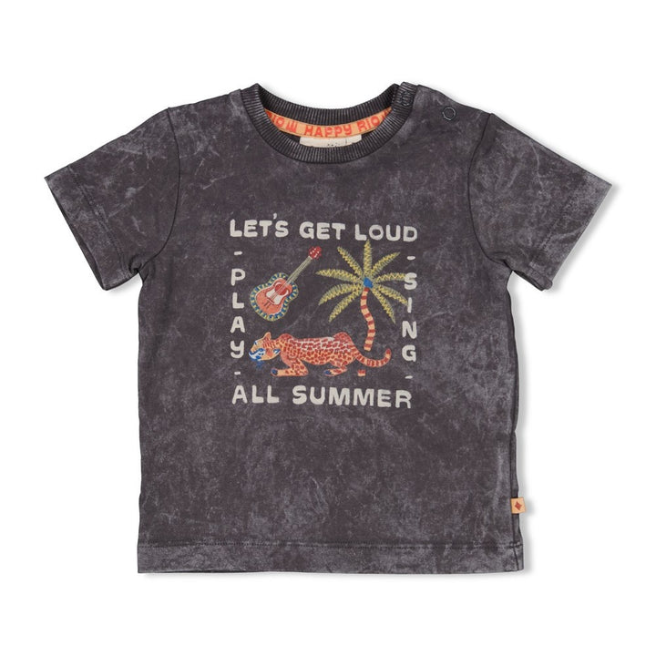 T-Shirt Anthrazit - Happy Rio