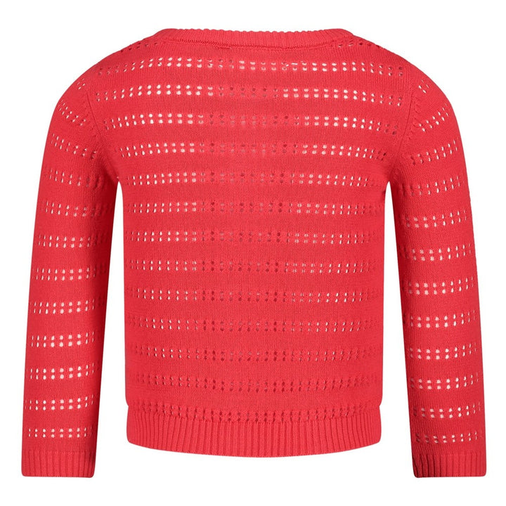 Vest gebreid Rood - Ciao Bella