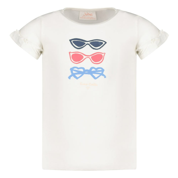 T - shirt ruches Offwhite - Ciao Bella