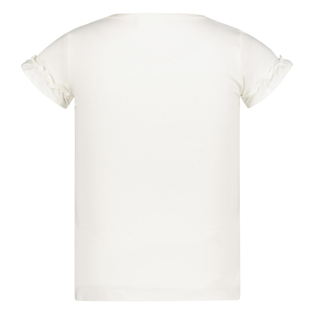 T - shirt ruches Offwhite - Ciao Bella