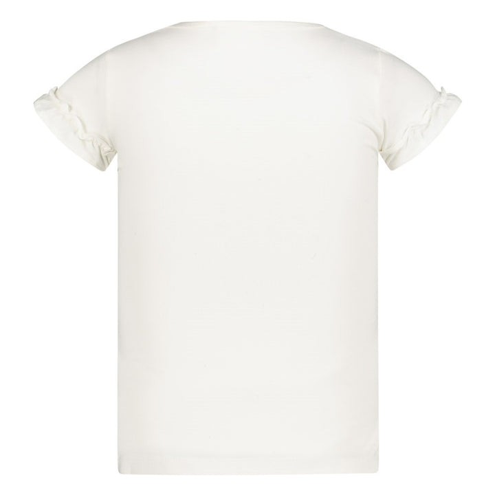 T - shirt ruches Offwhite - Ciao Bella