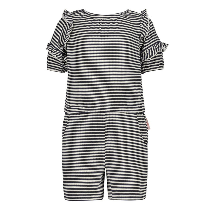 Jumpsuit kort streep Marine - Ciao Bella