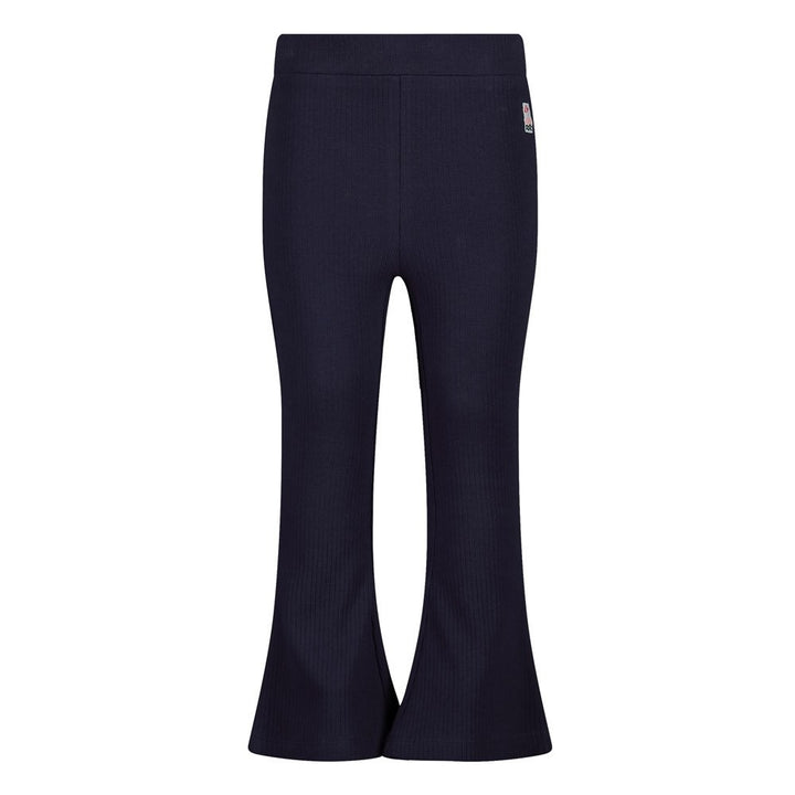 Flared broek rib Marine - Ciao Bella