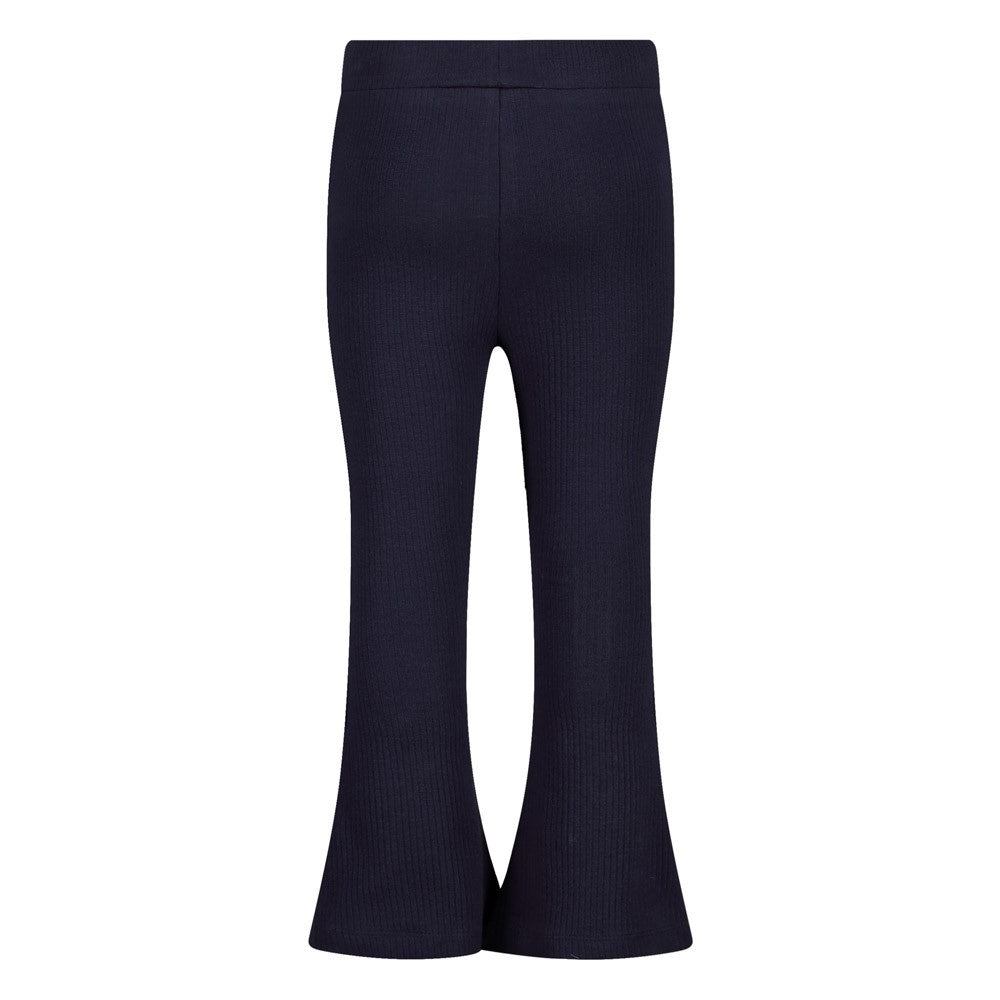 Flared broek rib Marine - Ciao Bella