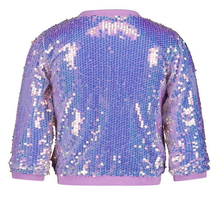 Pailetten bomberjack Lila - Picknick Perfect