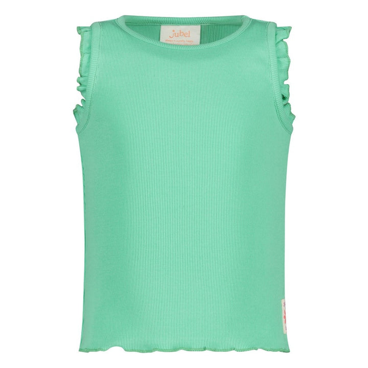 Singlet rib Groen - Picknick Perfect