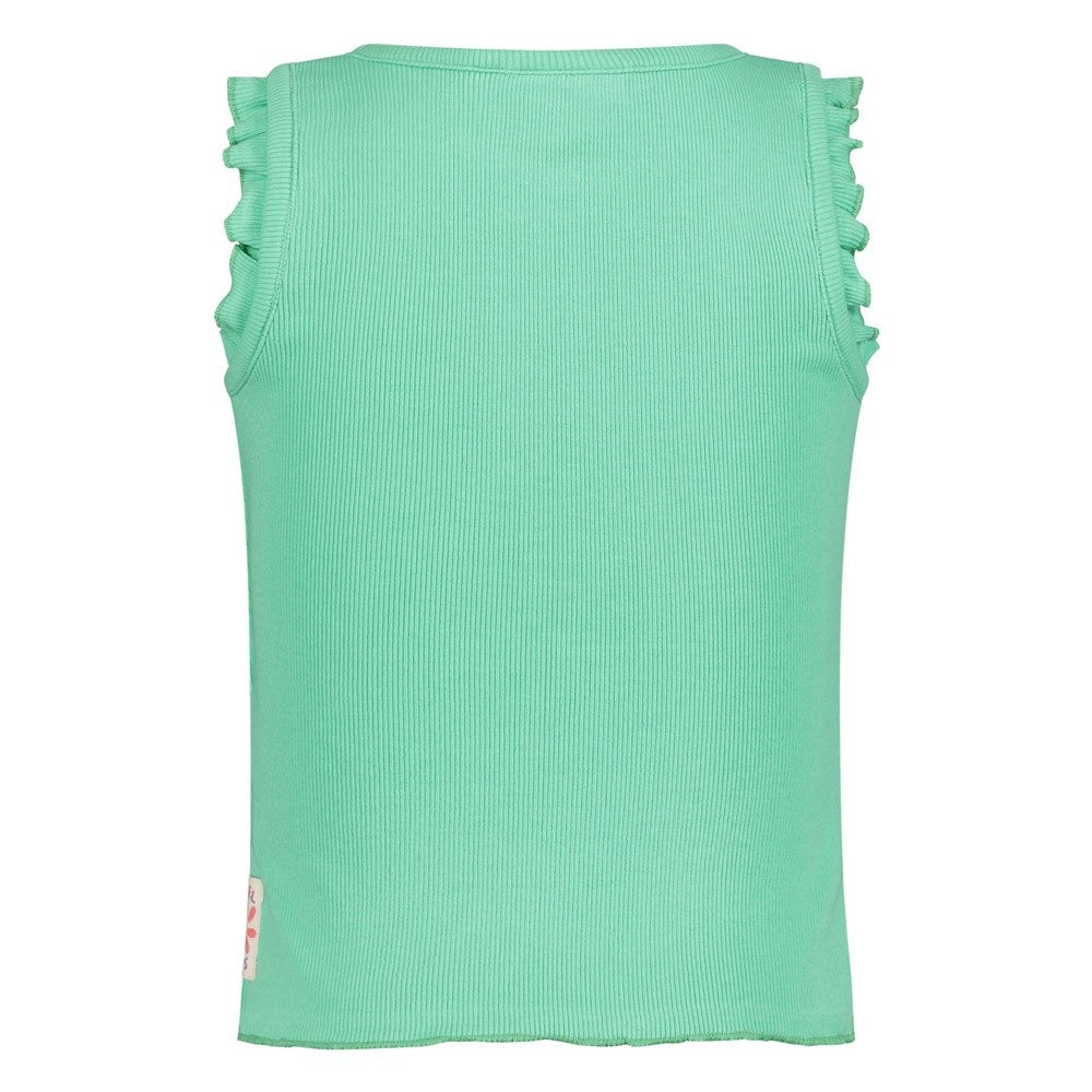 Singlet rib Groen - Picknick Perfect