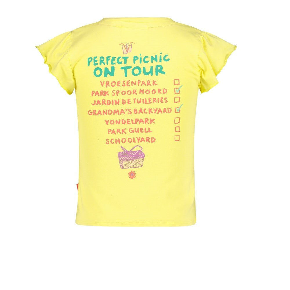 T-Shirt Gelb - Picknick Perfekt