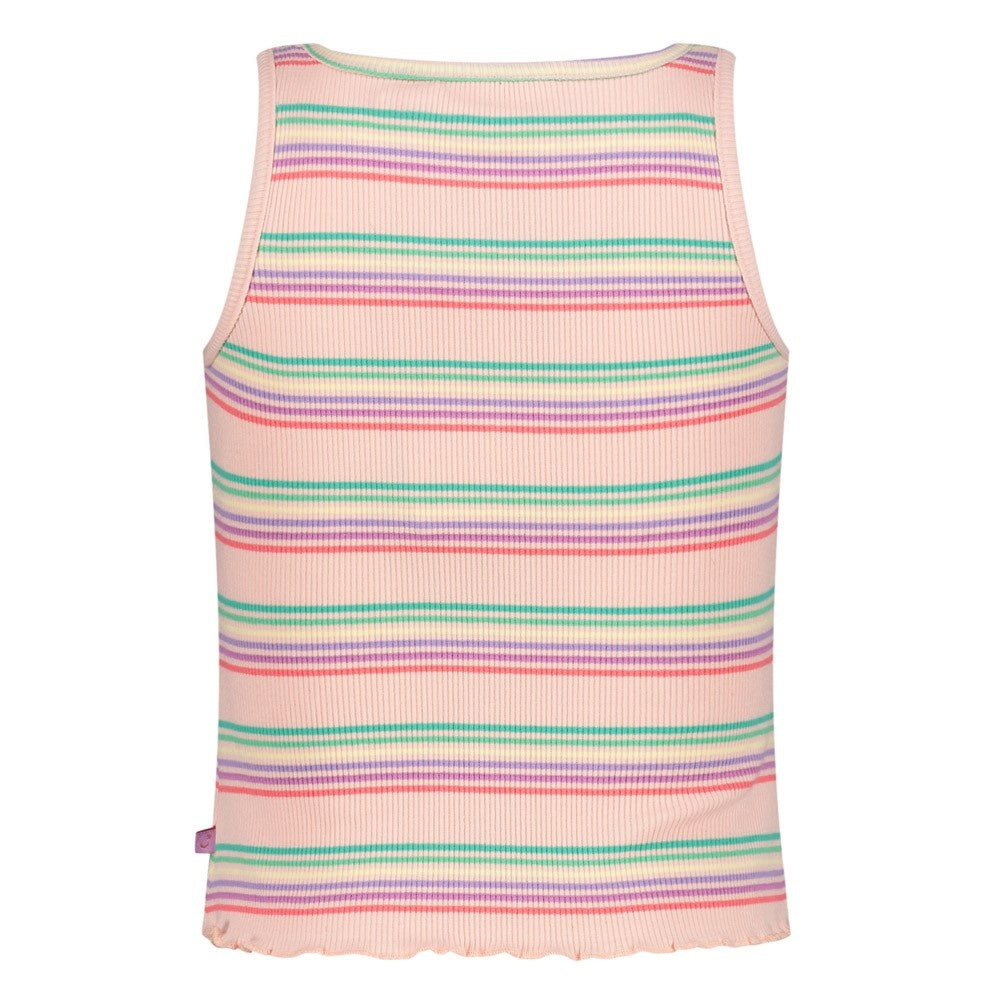 Singlet rib Roze - Picknick Perfect