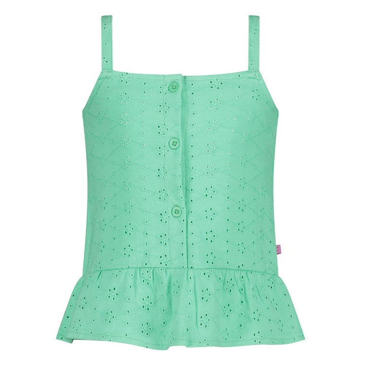 Top broderie Groen - Picknick Perfect
