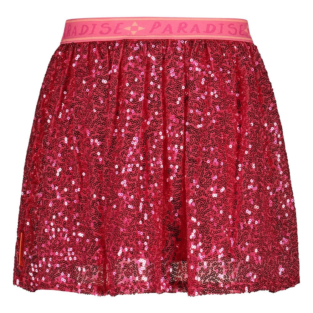 Pailetten rok Fuchsia - Samba Shake