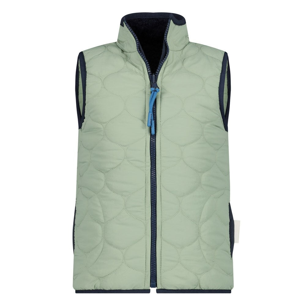 Omkeerbare bodywarmer teddy Marine - The Good Life