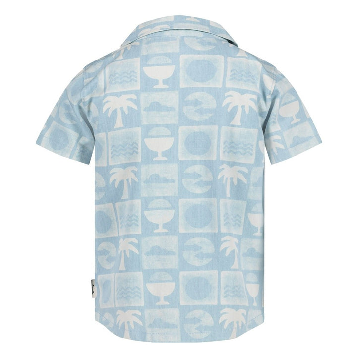 Overhemd k/m Chambray - The Good Life