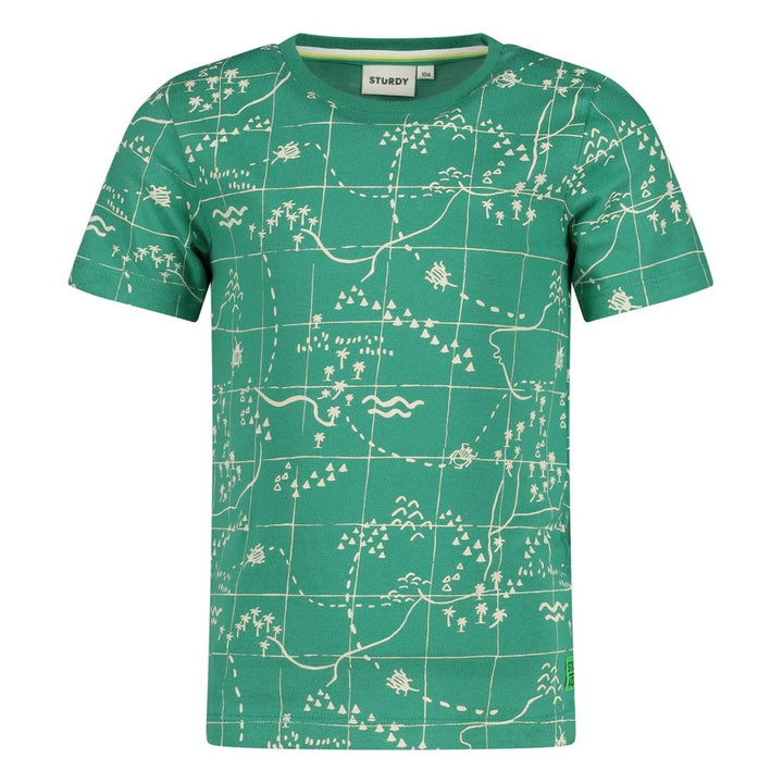 T - shirt Groen - Explore More