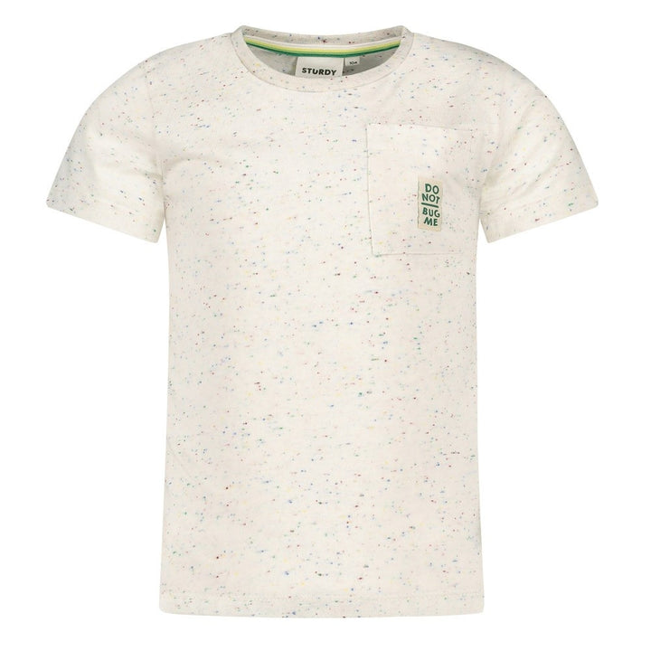 T - shirt Offwhite melange - Explore More