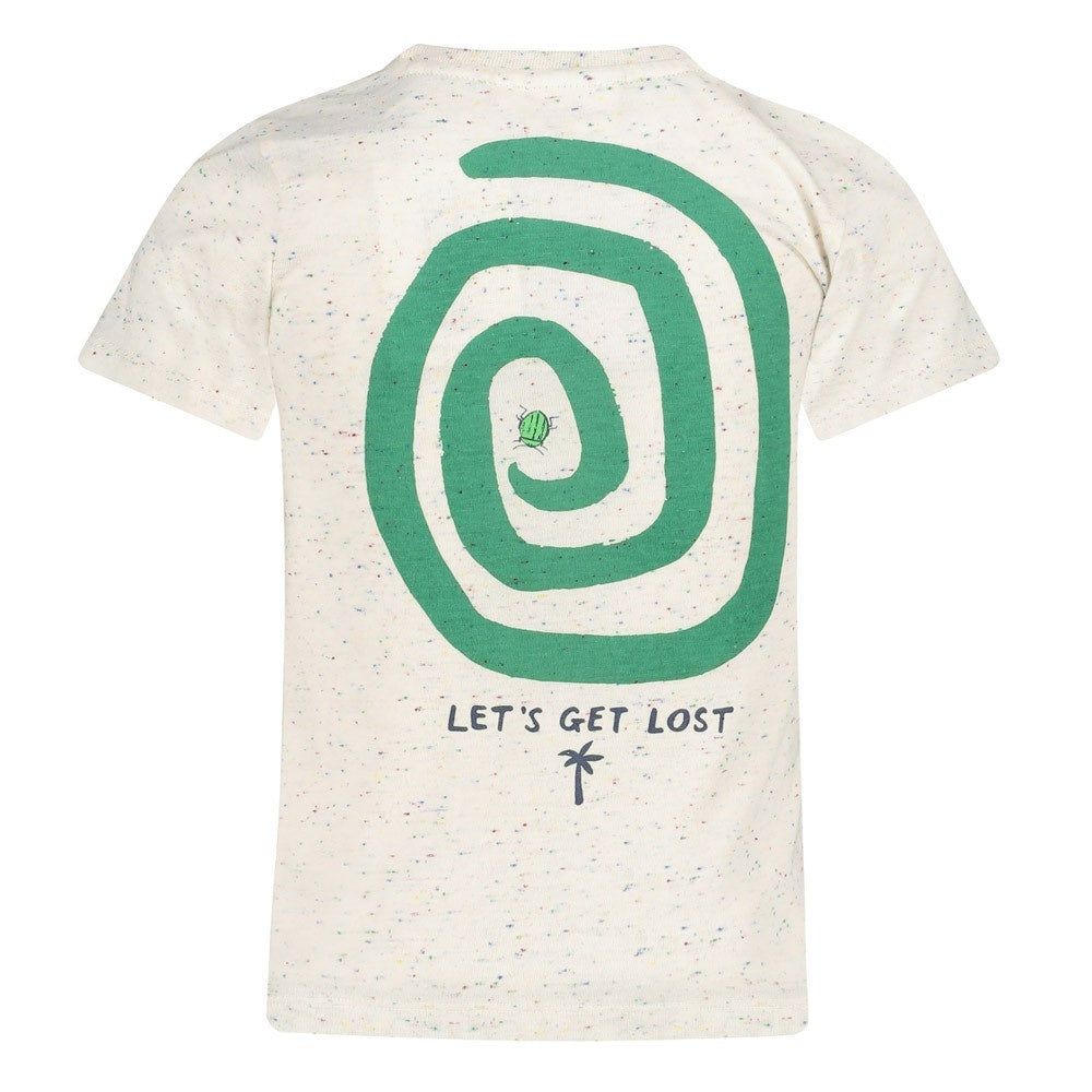 T - shirt Offwhite melange - Explore More