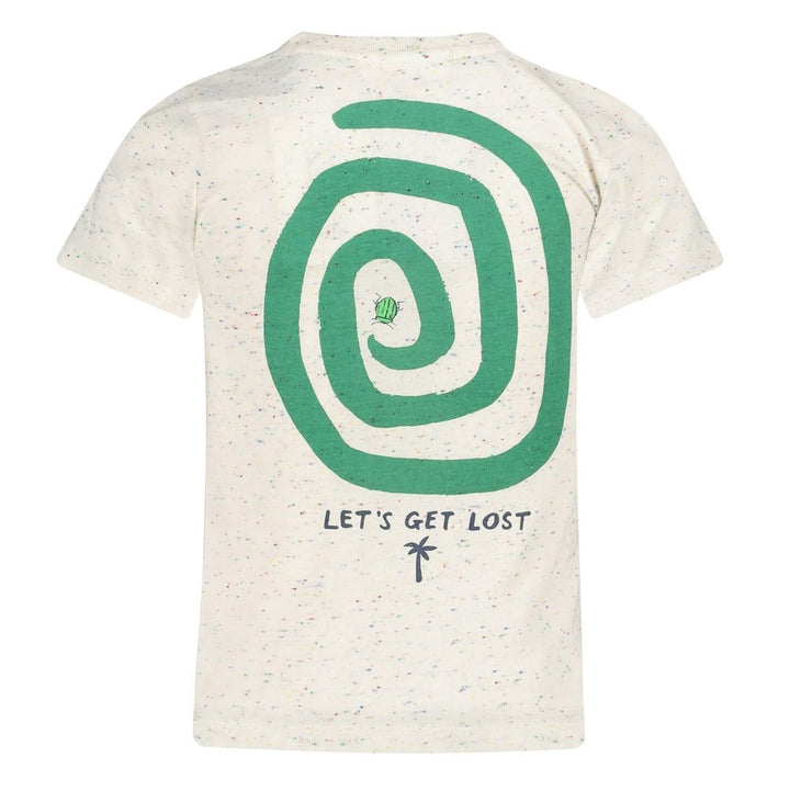 T - shirt Offwhite melange - Explore More