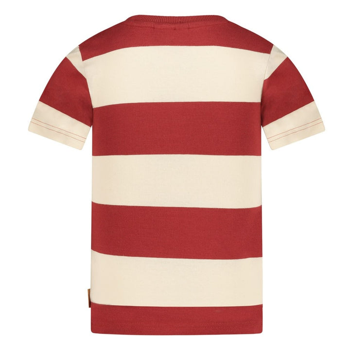 T - shirt streep Brique - Happy Rio