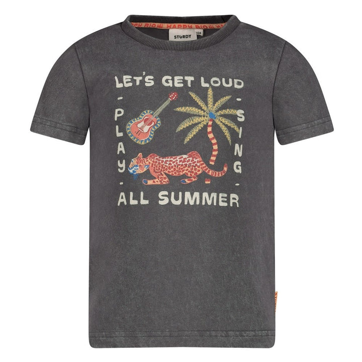 T - shirt Antraciet - Happy Rio