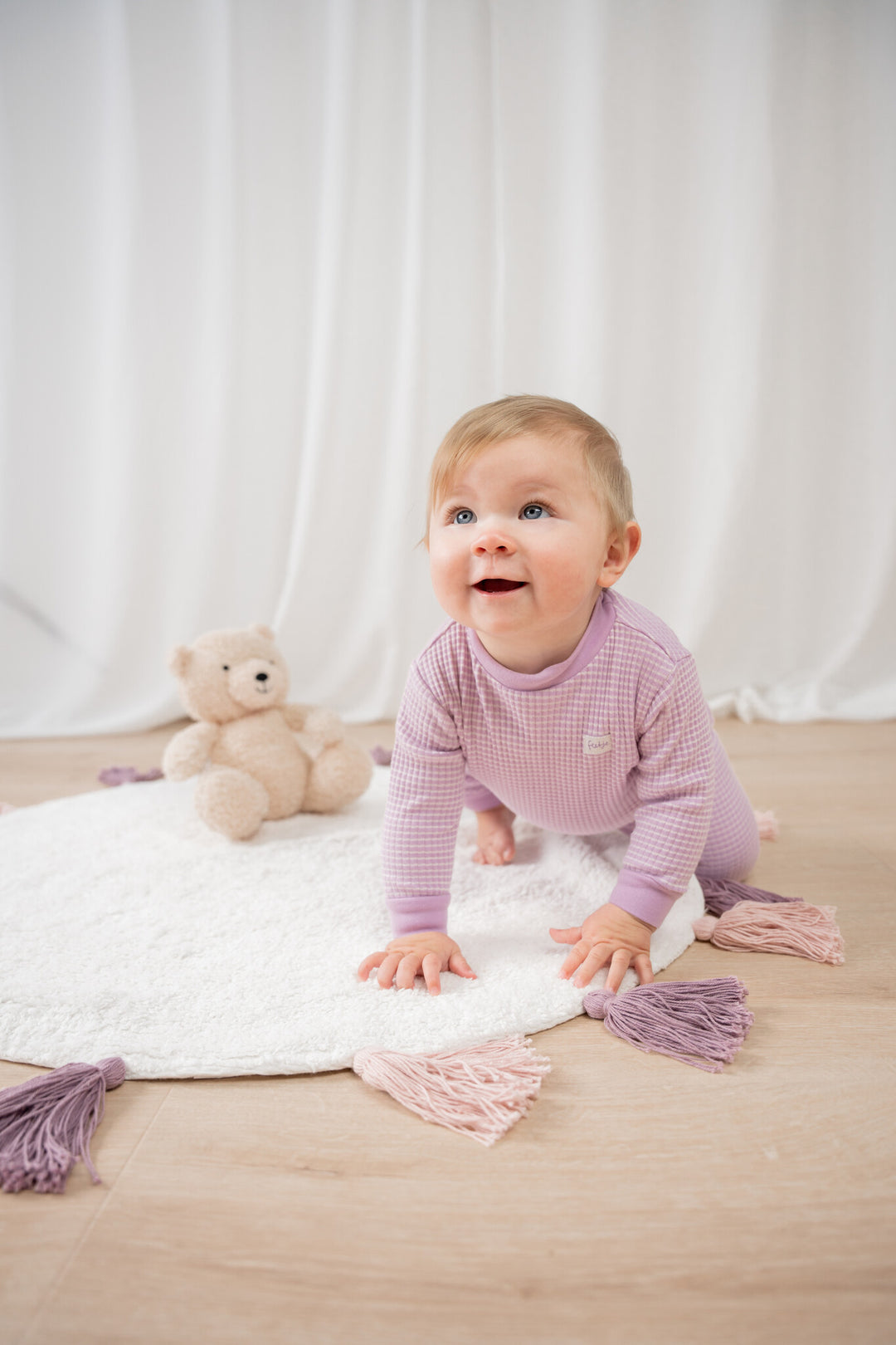 Wafel Pyjama Lila Summer Special