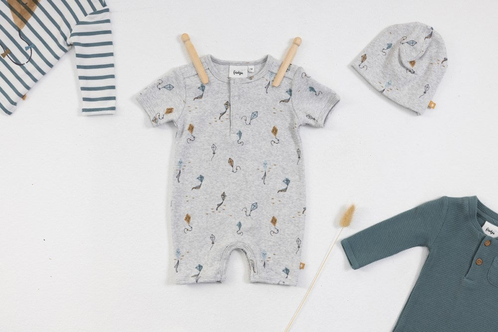 Mutsje Grijs melange - Keep on Smiling