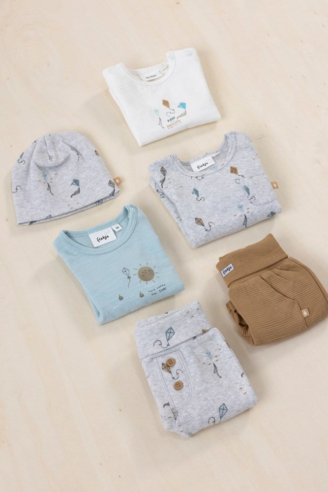 Mutsje Grijs melange - Keep on Smiling