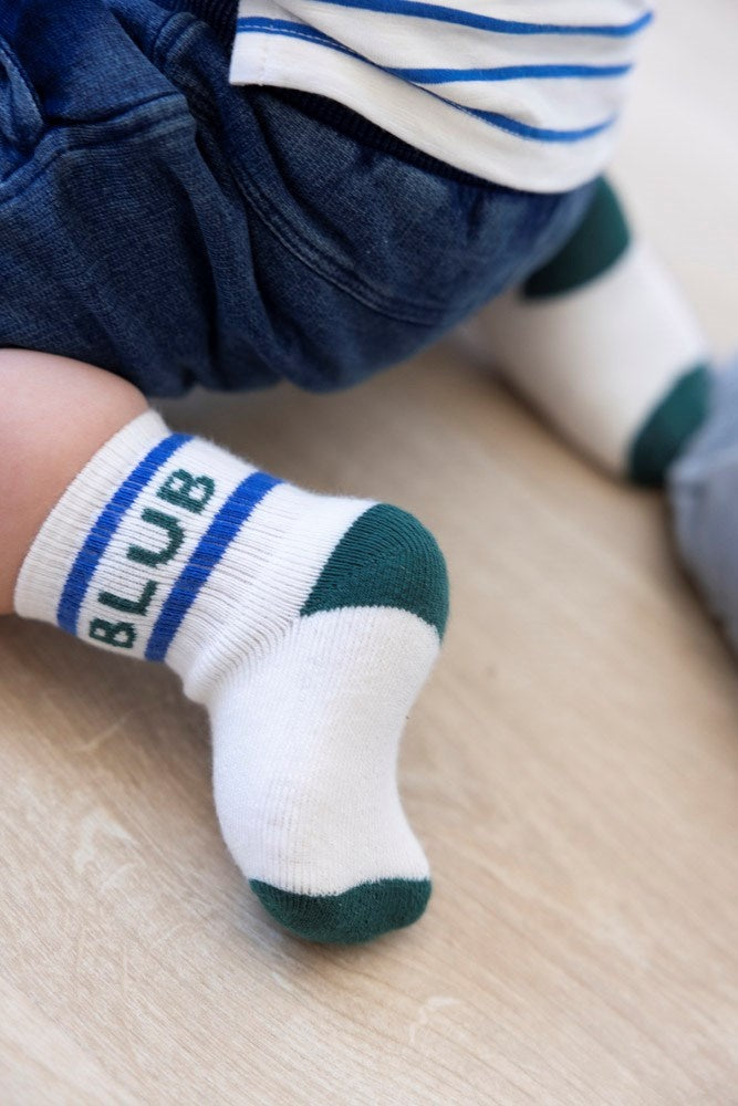 T - shirt streep Kobalt - Protect Our Reefs