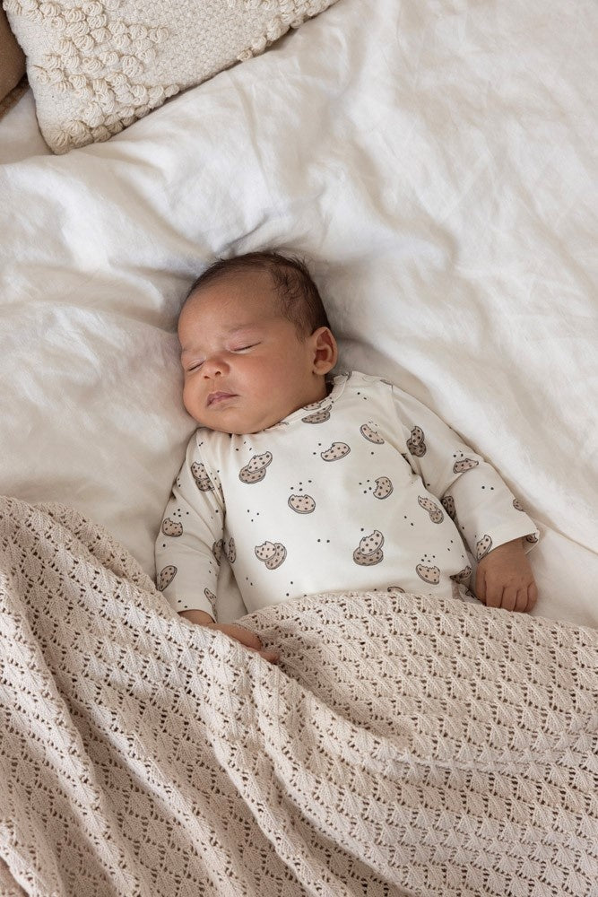 Langarmshirt Offwhite - Süßer Keks