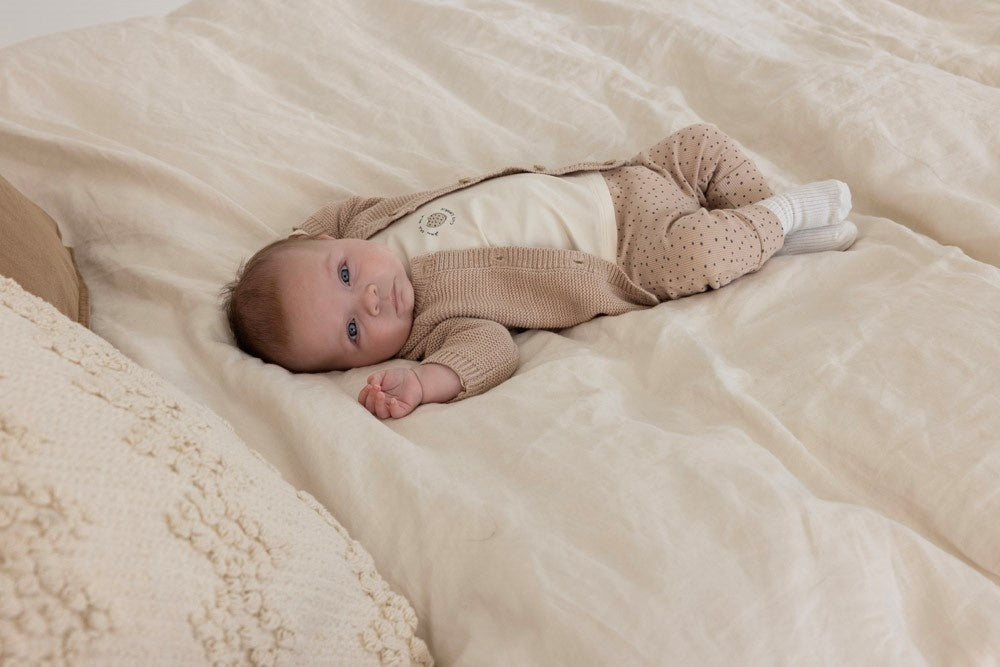 Broek rib Zand - Cute Cookie