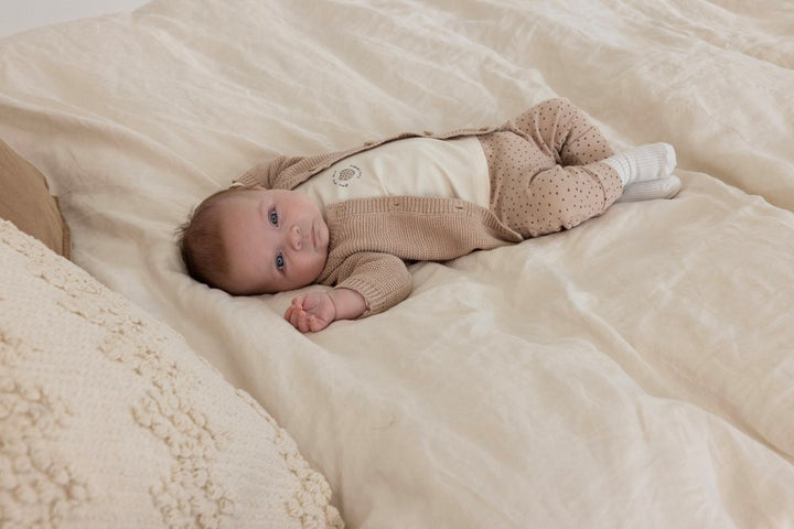 Broek rib Zand - Cute Cookie