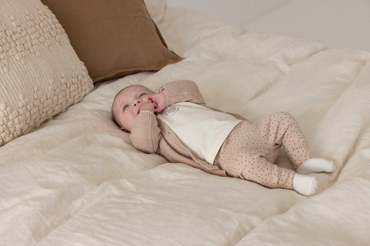 Broek rib Zand - Cute Cookie