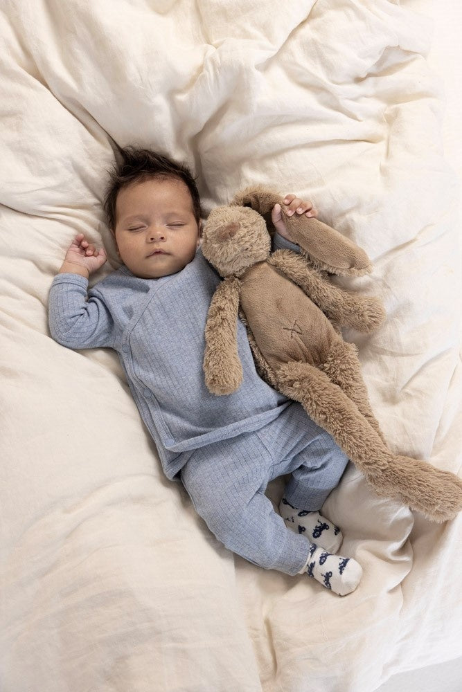 Hose Ripp Blau meliert - Farm Life