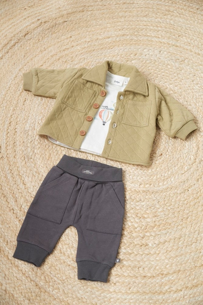 Langarmshirt Offwhite - Mini Abenteurer