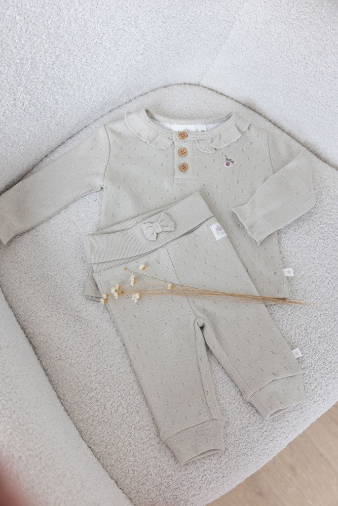 Langarmshirt Mint - Blossom