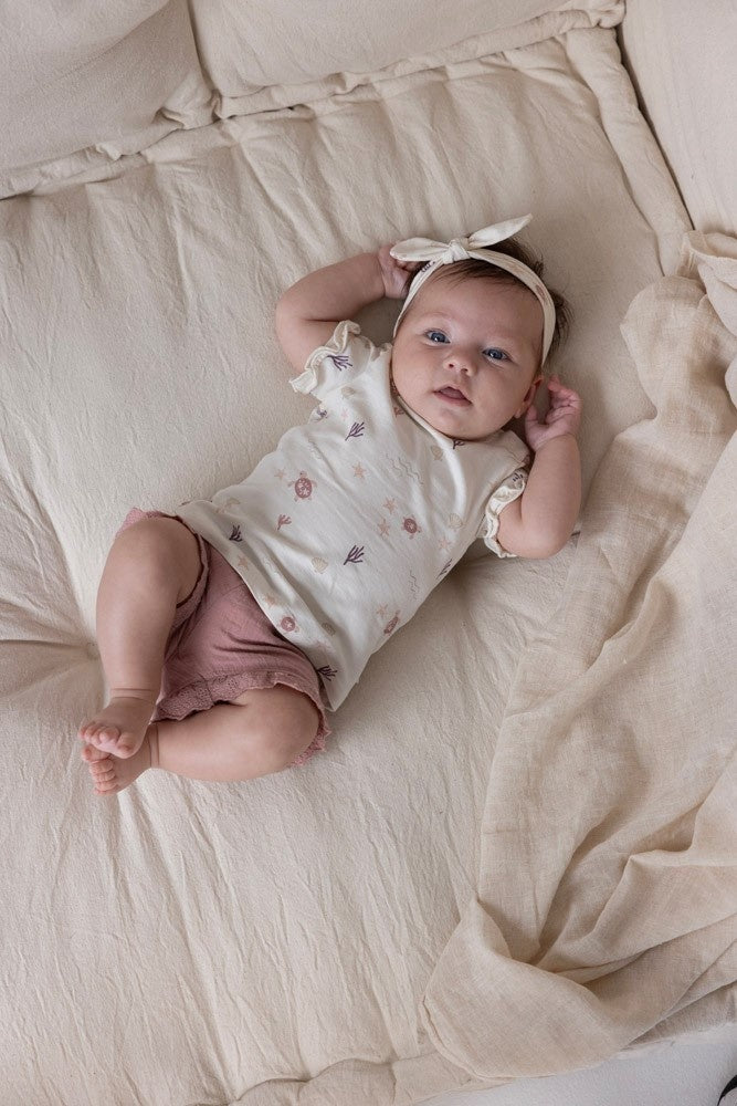 T-Shirt Offwhite - Seestern Wünsche