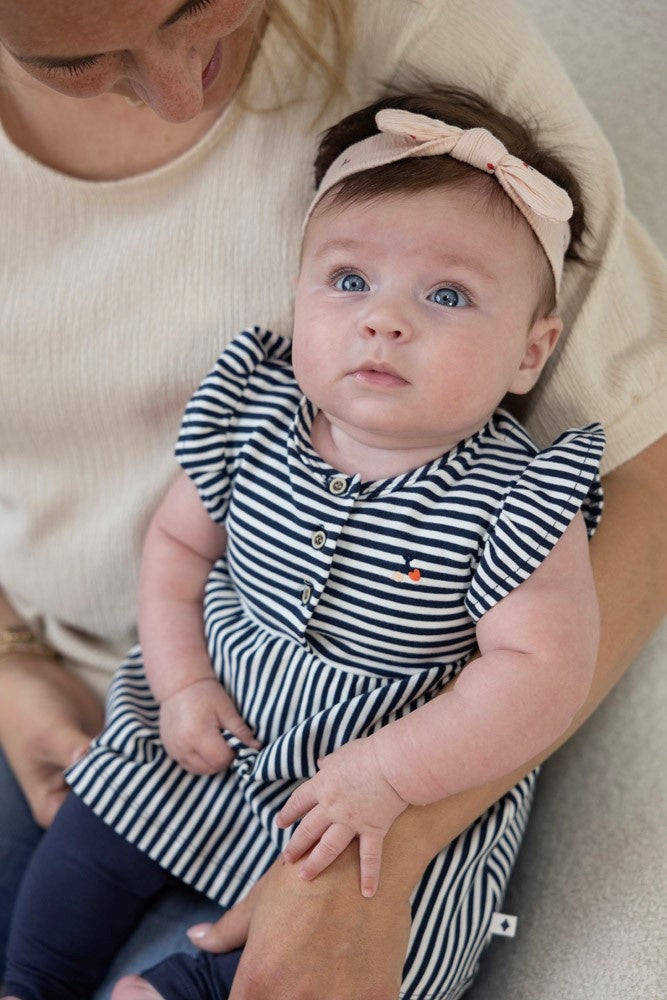 Jurk streep Marine - Mon Cheri