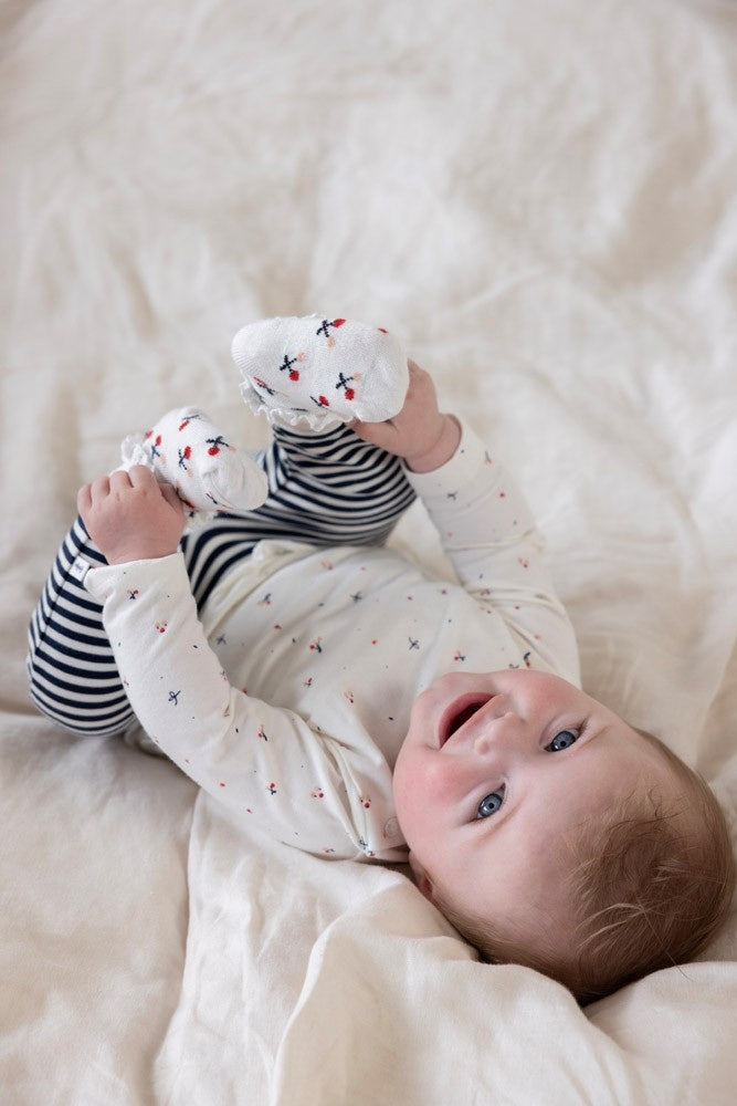 Broek streep Marine - Mon Cheri