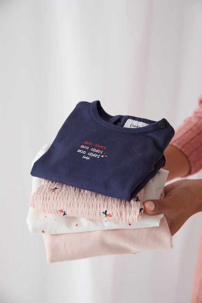 Longsleeve Marine - Mon Cheri