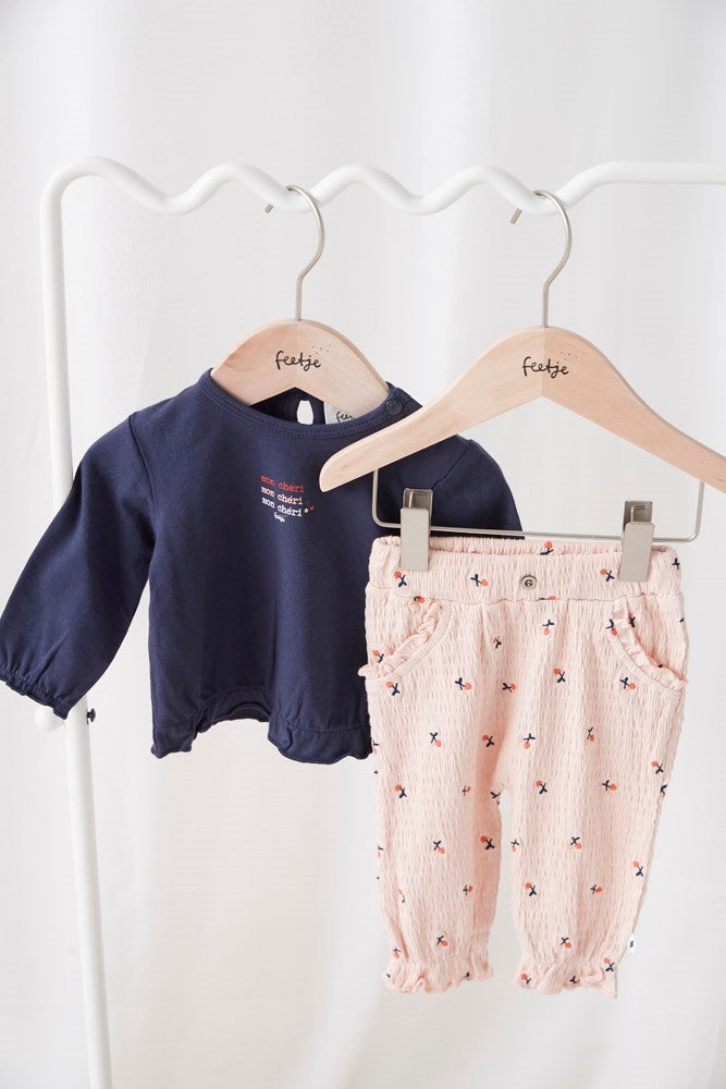 Longsleeve Marine - Mon Cheri