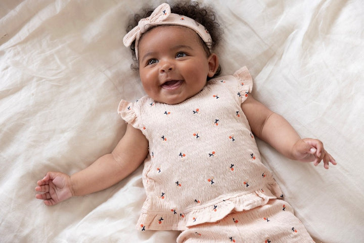 T - shirt ruches Roze - Mon Cheri