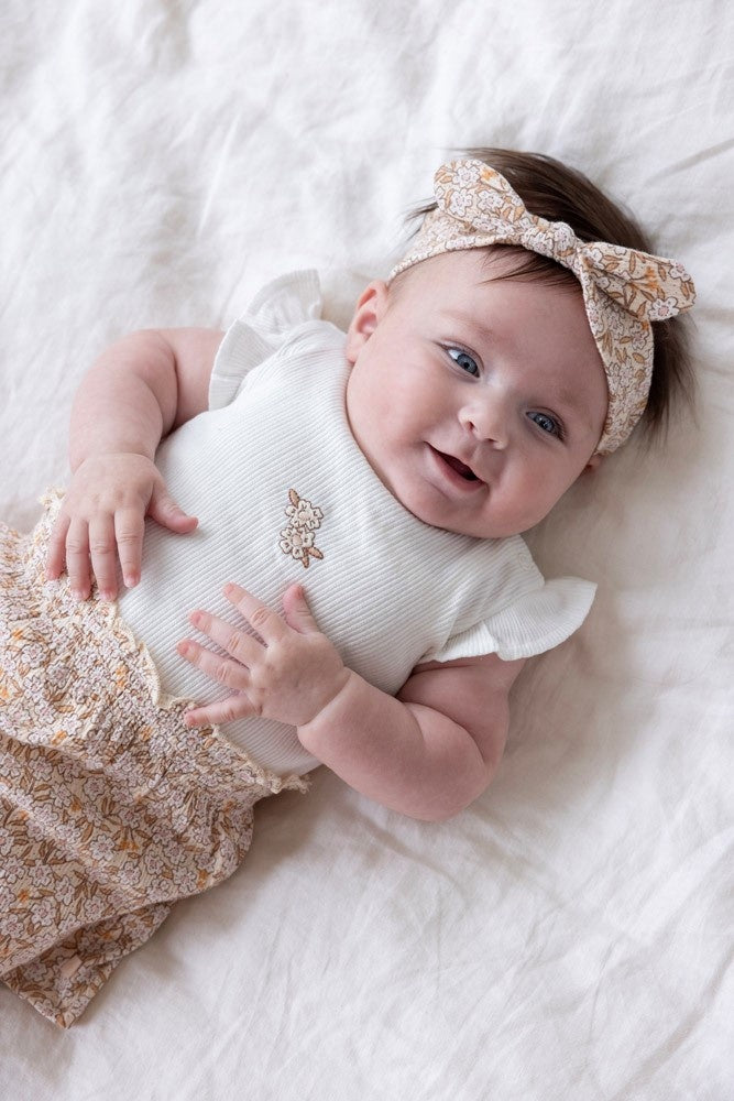 Jurk Creme - Flower Field