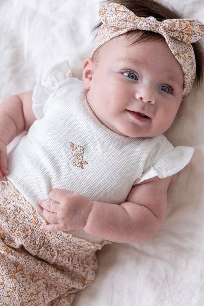 Jurk Creme - Flower Field