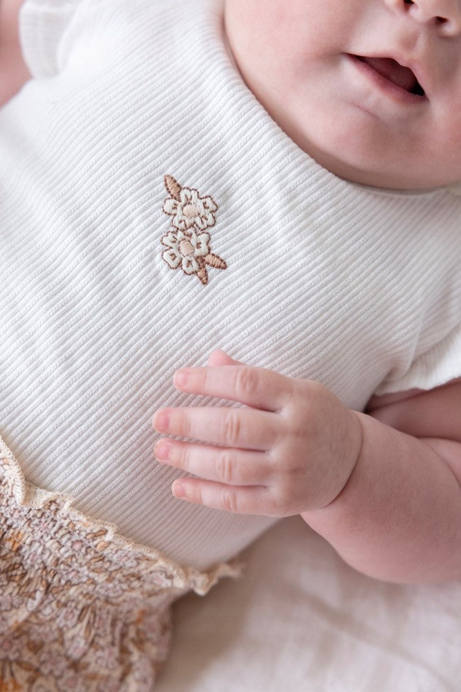 Jurk Creme - Flower Field