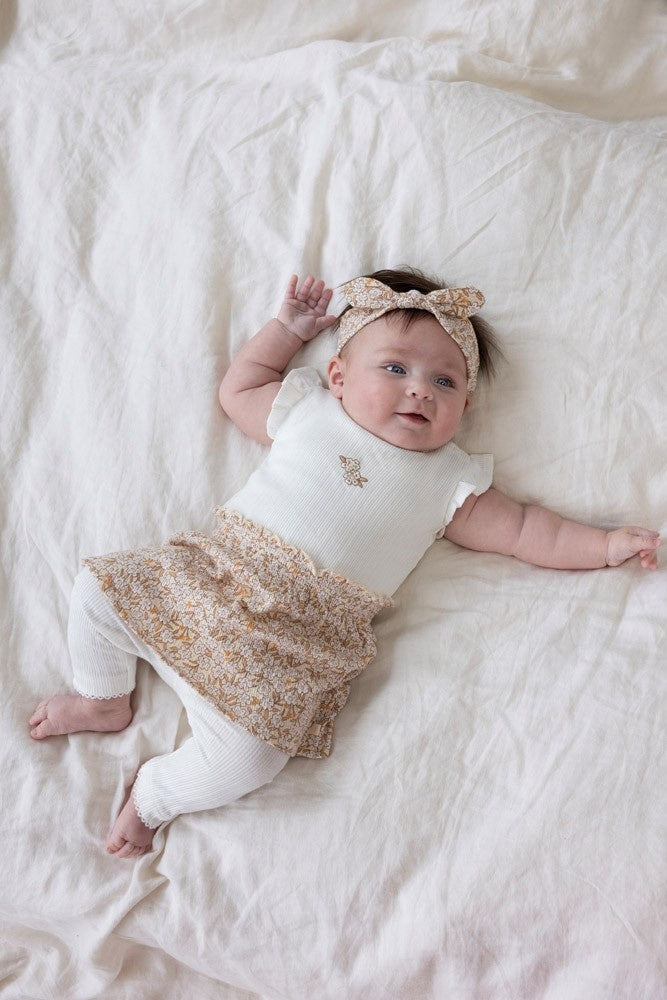 Jurk Creme - Flower Field