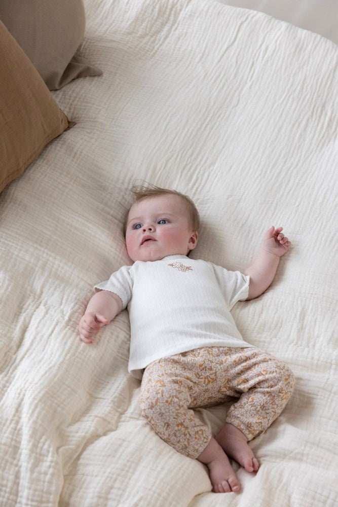 Hose Creme - Flower Field