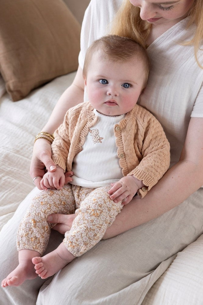 Hose Creme - Flower Field