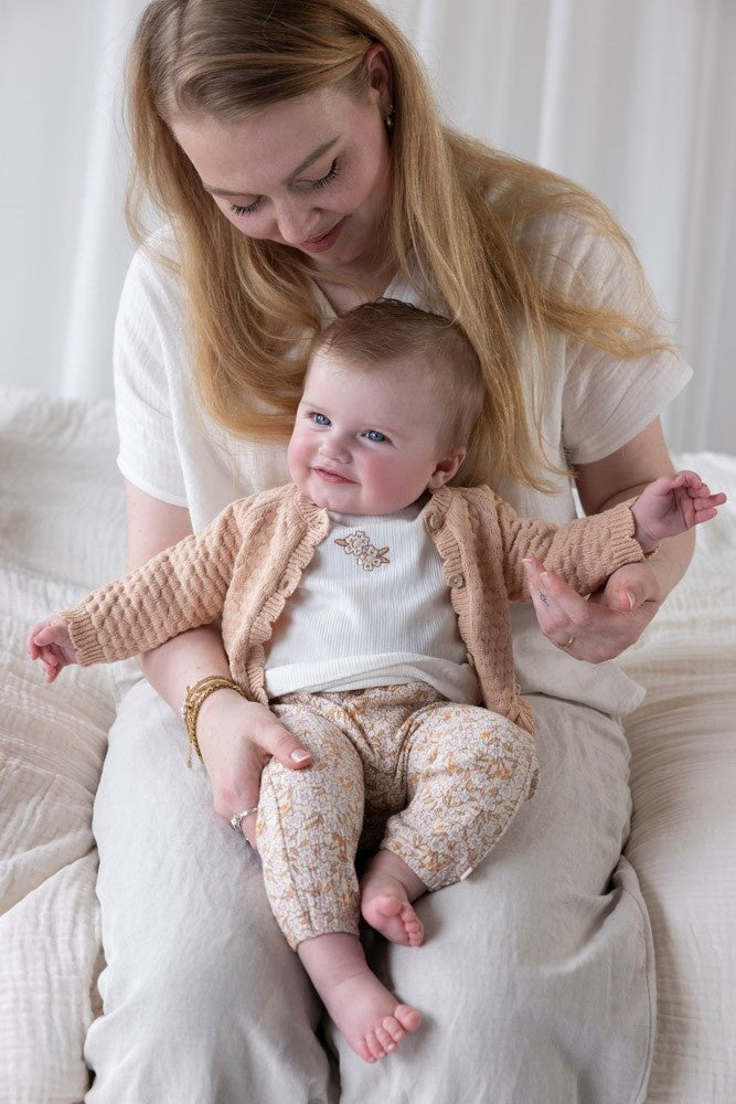 Hose Creme - Flower Field